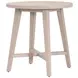 Carmel Washed Ever Teak Outdoor 36" Round Counter Height Table