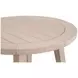 Carmel Washed Ever Teak Outdoor 36" Round Counter Height Table