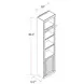 Catalina Cottage White 22" Open Top Bookcase