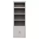 Catalina Cottage White 32" Open Top Bookcase