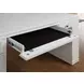 Catalina Cottage White 2 Piece 40" Library Desk with Hutch