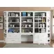 Catalina Cottage White 2 Piece 40" Lateral File with Hutch