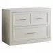 Catalina Cottage White 2 Piece 40" Lateral File with Hutch