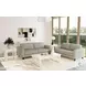 Jocelyn Brushed White Sofa Table
