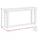 Jocelyn Brushed White Sofa Table