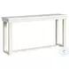 Jocelyn Brushed White Sofa Table