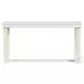 Jocelyn Brushed White Sofa Table