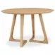 Godenza Natural 47" Round Dining Table