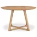 Godenza Natural 47" Round Dining Table