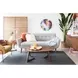 Godenza Brown Oval Coffee Table
