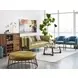 Godenza Brown Oval Coffee Table