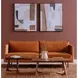 Godenza Brown Oval Coffee Table