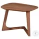 Godenza Brown Oval Occasional Table Set