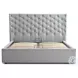 Parker Grey Queen Upholstered Platform Bed