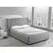 Parker Grey Queen Upholstered Platform Bed