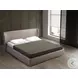 Agoura Taupe King Upholstered Platform Bed