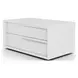 Alessio White 2 Drawer Nightstand