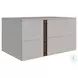Renzo Taupe Matte Right Nightstand