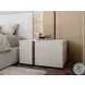 Renzo Taupe Matte Right Nightstand