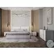Renzo Taupe Matte Right Nightstand