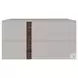Renzo Taupe Matte Right Nightstand