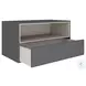 Santino Dark Gray Matte Nightstand