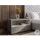 Santino Dark Gray Matte Nightstand