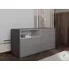 Santino Dark Gray Matte Dresser