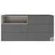 Santino Dark Gray Matte Dresser