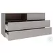 Santino Taupe Matte Dresser