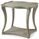 Echoes Gray Echo Oak Rectangular Serpentine Side Table