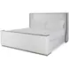 Monterey Hawthorne Light and Cream Performance Fabric King Upholstered Panel Bed
