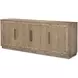 Monterey Hawthorne Light 4 Door Credenza