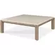 Monterey Hawthorne Light and Beige Square Travertine Top Occasional Table Set