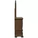Durango Willadeene Brown 9 Drawer Dresser with Arched Mirror