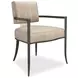 Reserved Seating Oatmeal Upholstered Arm Chair