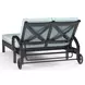 Monterey Canvas Skyline 78" Outdoor Double Chaise with Self Welt