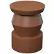 Allen Brown 14" Round Side Table