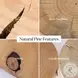 Aliza Natural Pine End Table