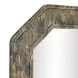 Charlene Watercolor Print Rectangular Wall Mirror
