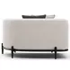 Madera Oatmeal 3 Piece Modular RAF Chaise Sectional with Pillows