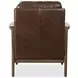 Havenwood Dark Brown Upholstered Club Chair
