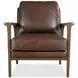 Havenwood Dark Brown Upholstered Club Chair
