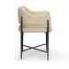 Sezanne Taupe Upholstered Dining Chair