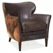Kato Hu Espresso Leather Club Chair