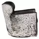 Kato Black Leather Swivel Club Chair