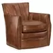 Carson Checkmate Pawn Swivel Club Chair