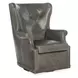 Mai Bellaire Graige Leather Swivel Club Chair
