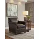Potter Dark Walnut Club Chair