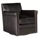 Potter Old Saddle Swivel Club Chair